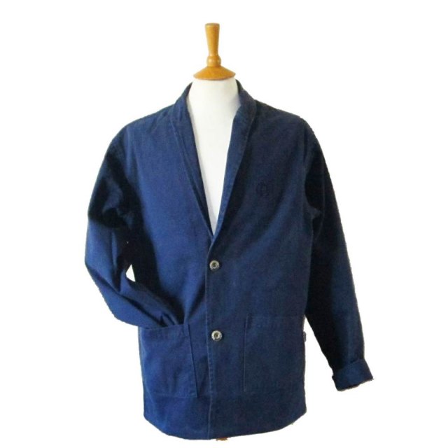 AS353-Mens cotton jacket-Navy front
