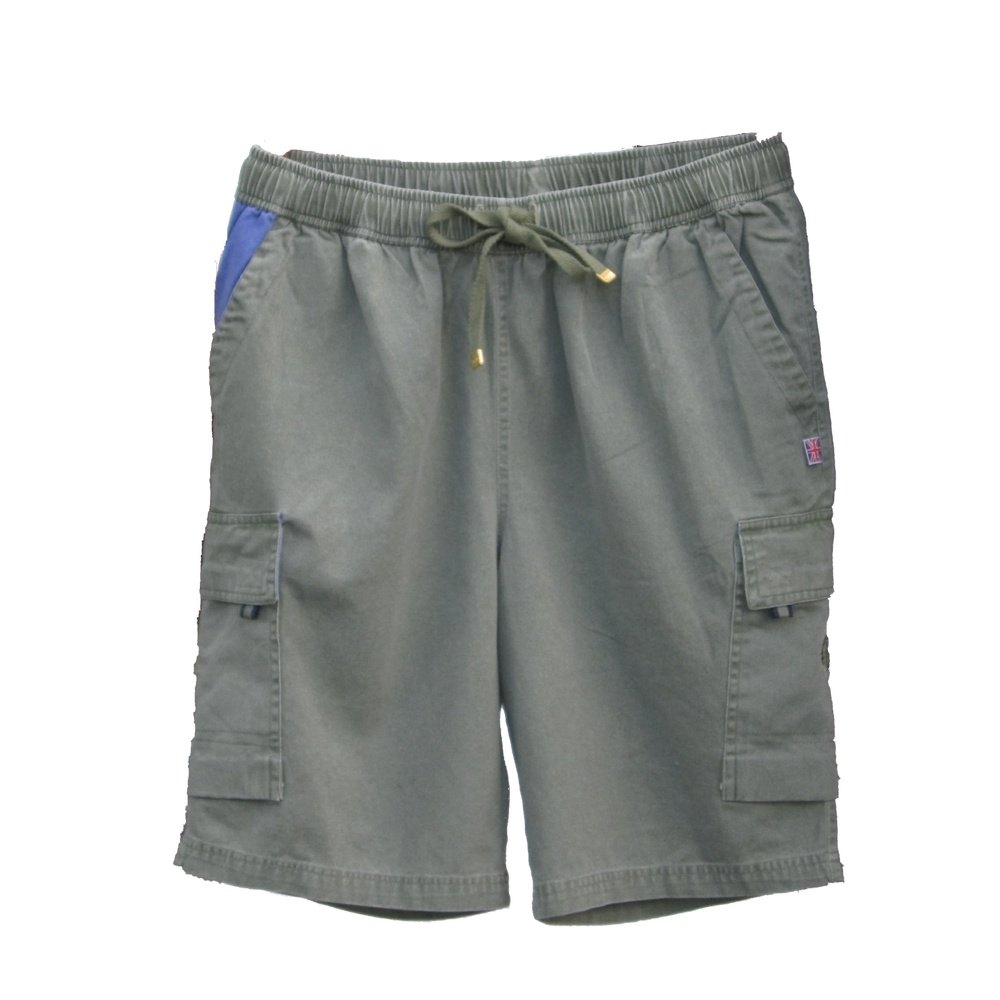 Deal Clothing AS125 Cargo Shorts Denim Sand Tom's Place