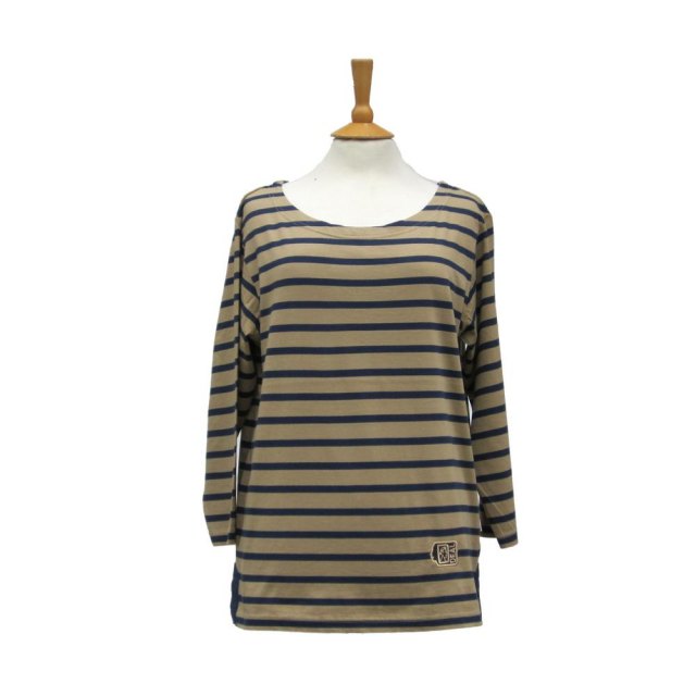 AS17-Ladies Breton Boatneck-Sand