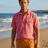 Deal Clothing Short Sleeve Classic Shirt-Red